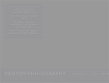 Tablet Screenshot of dantonphotography.com